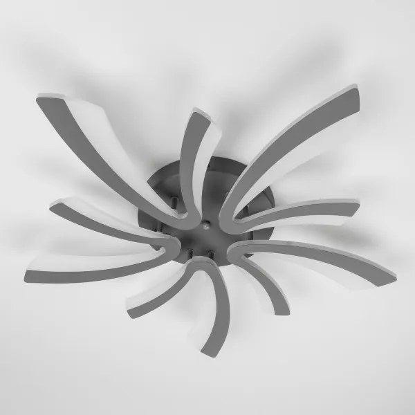 Lustră LED dimabilă aplicată Brilagi TWIST LED/55W/230V 3000-6500K antracit + telecomandă