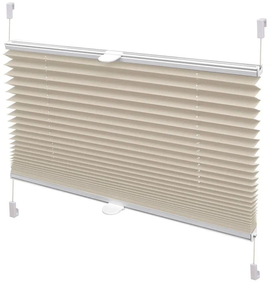 Jaluzea bej 42,5x150 cm Plisé Verona – Gardinia