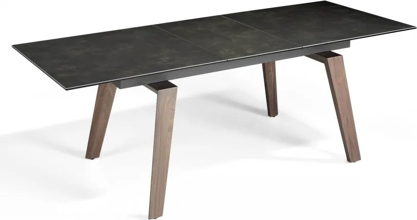 Masa dining extensibila design modern Walnut, 180-230x90cm AC-DT797