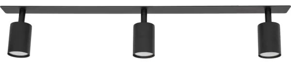 Spot încastrat NEX 3xGU10/10W/230V negru