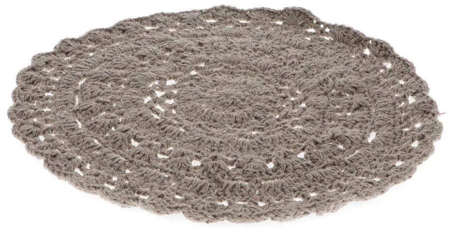 Suport pentru farfurii din amestec de bumbac ø 35 cm Crochet – Rex London