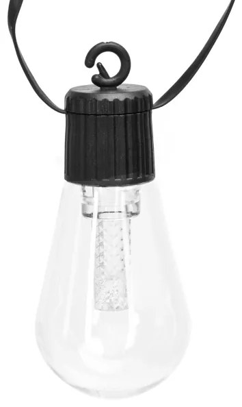 Aigostar - Ghirlandă LED decorativă pentru exterior, 10 LED, 8 m, IP44, alb rece