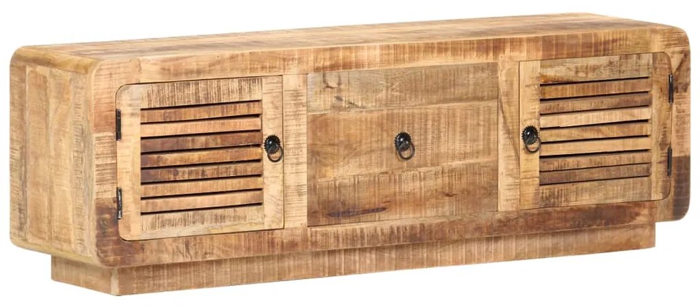 vidaXL Comodă TV, 120 x 30 x 40 cm, lemn de mango nefinisat