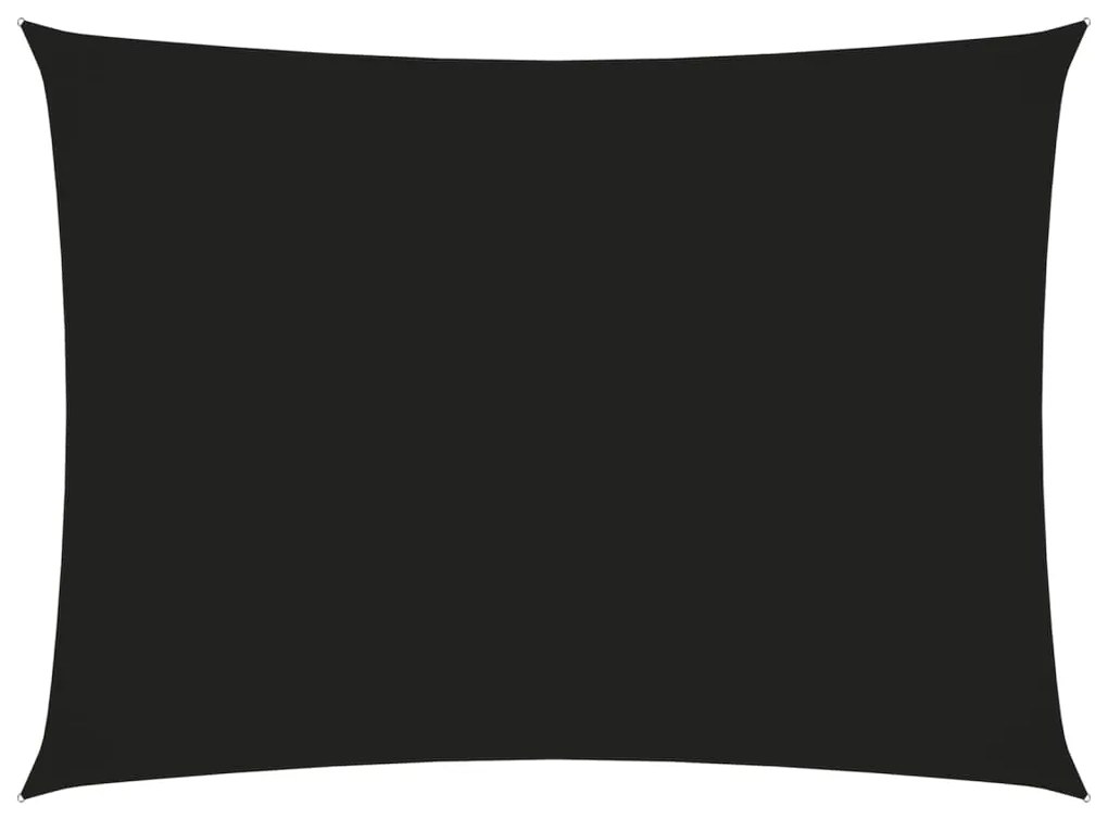 Parasolar, negru, 3,5x5 m, tesatura oxford, dreptunghiular