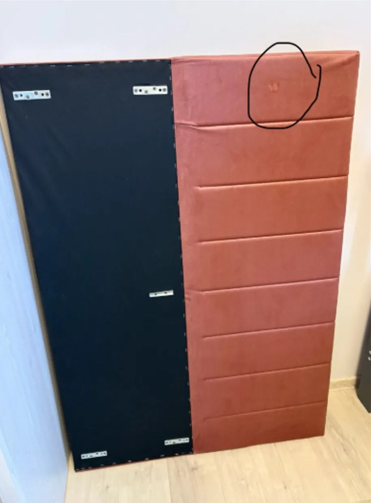 OFERTA Pat tapitat COMFINO VELVET cu pat suplimentar 120x200 cm roz calitatea II