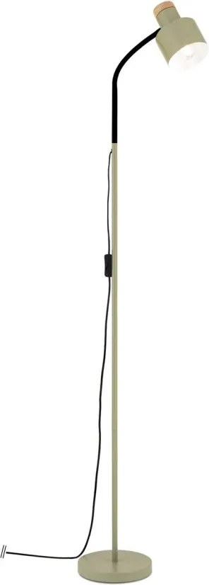 Lampa de podea cu spot directionabil Gili verde deschis
