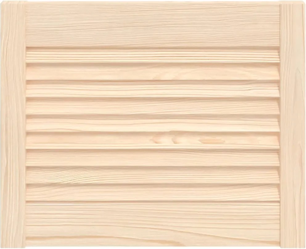 vidaXL Ușă de dulap cu design lambriu, 39,5x49,4 cm, lemn masiv de pin