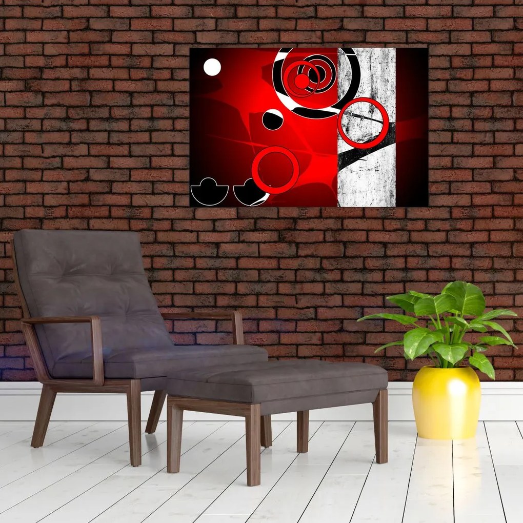 Tablou cu abstracție (90x60 cm)