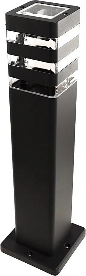 Lampă de exterior SANTA 1xE27/60W/230V, 50 cm, IP54, negru