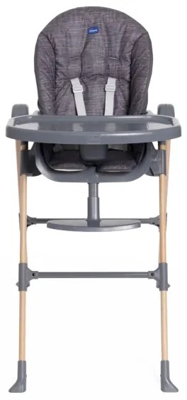 Scaun de masă pentru copii Chicco Polly Essential gri