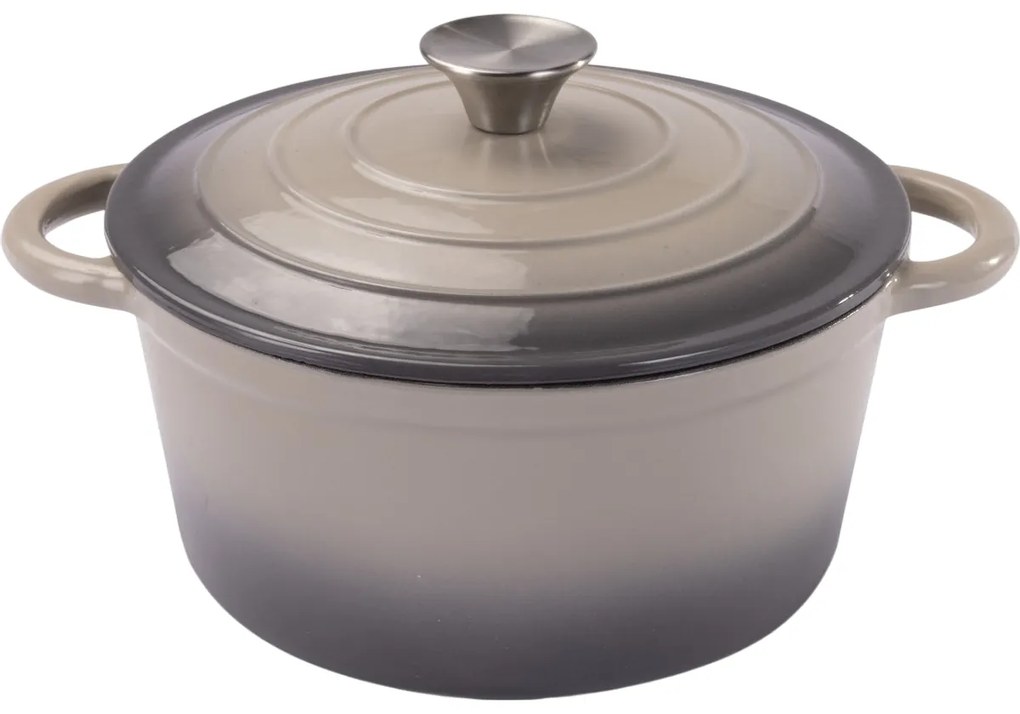 Oală din fontă Lamart LT1302 Iron 24 cm, 3,6 l, 3,6 l