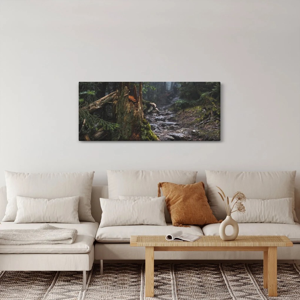 Tablou - În pădure (120x50 cm)
