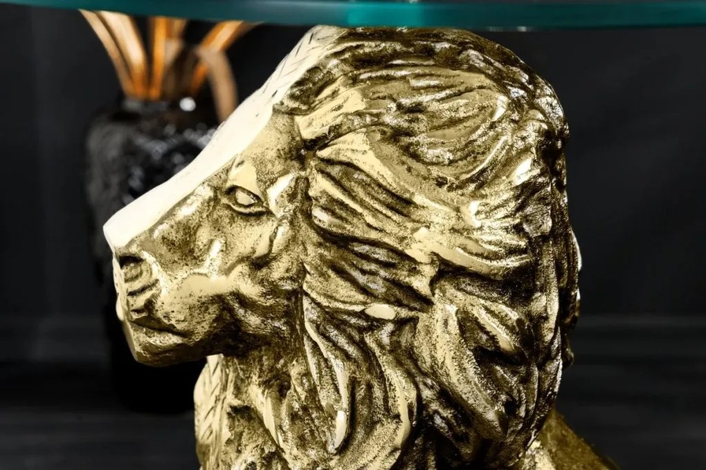 Masuta laterala design unic WILDLIFE LION 60cm