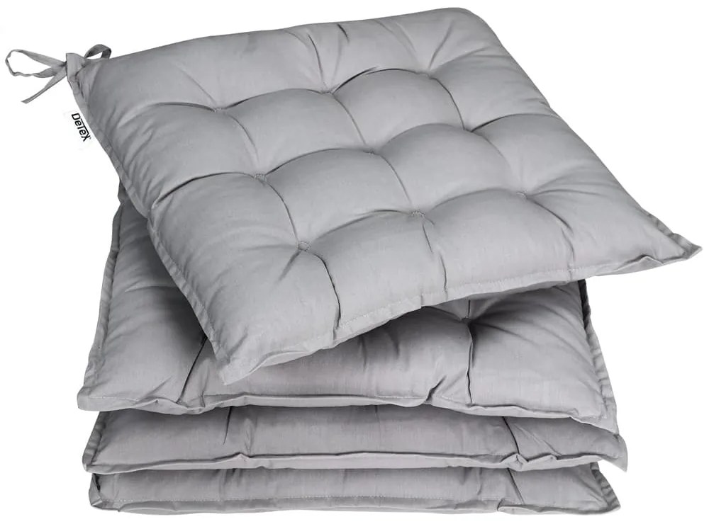 Deuba 4 x perne confortabile - gri