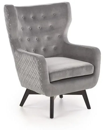 Fotoliu MARVEL Catifea Gri