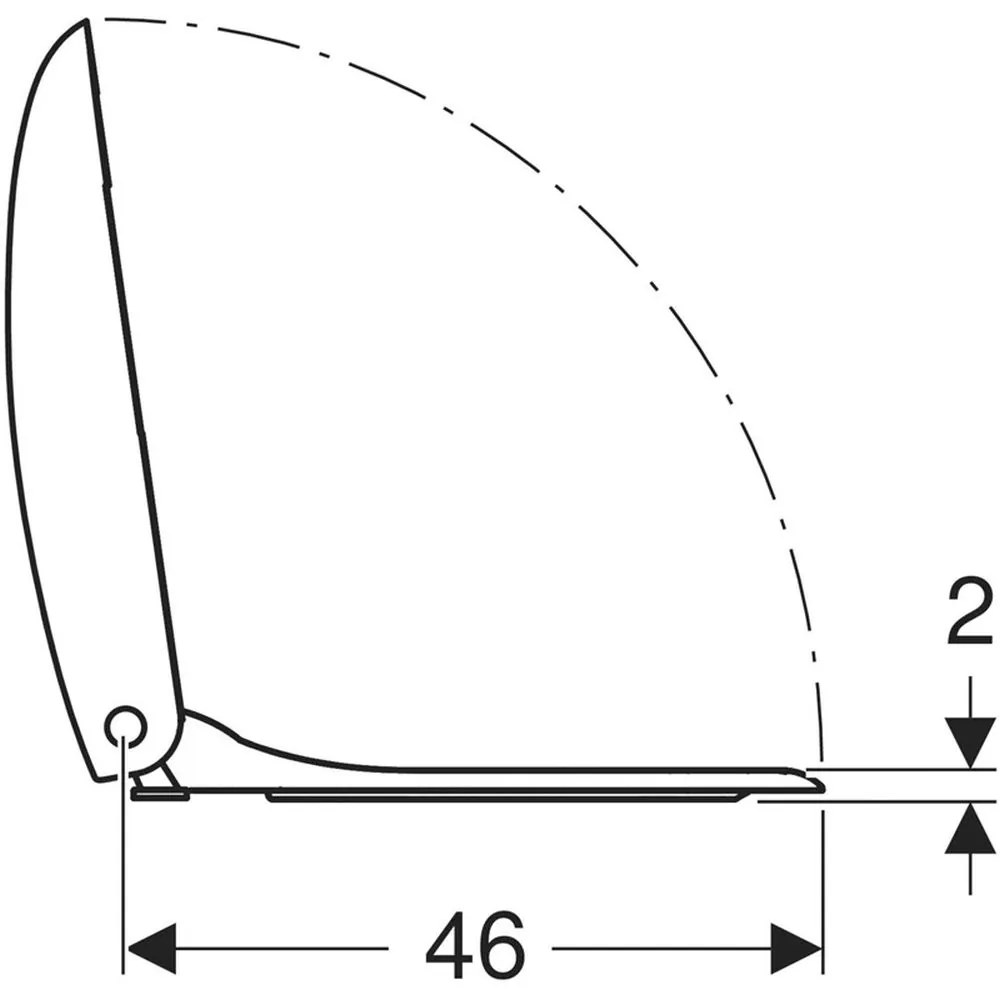 Capac toaleta cu softclose, alb Alb