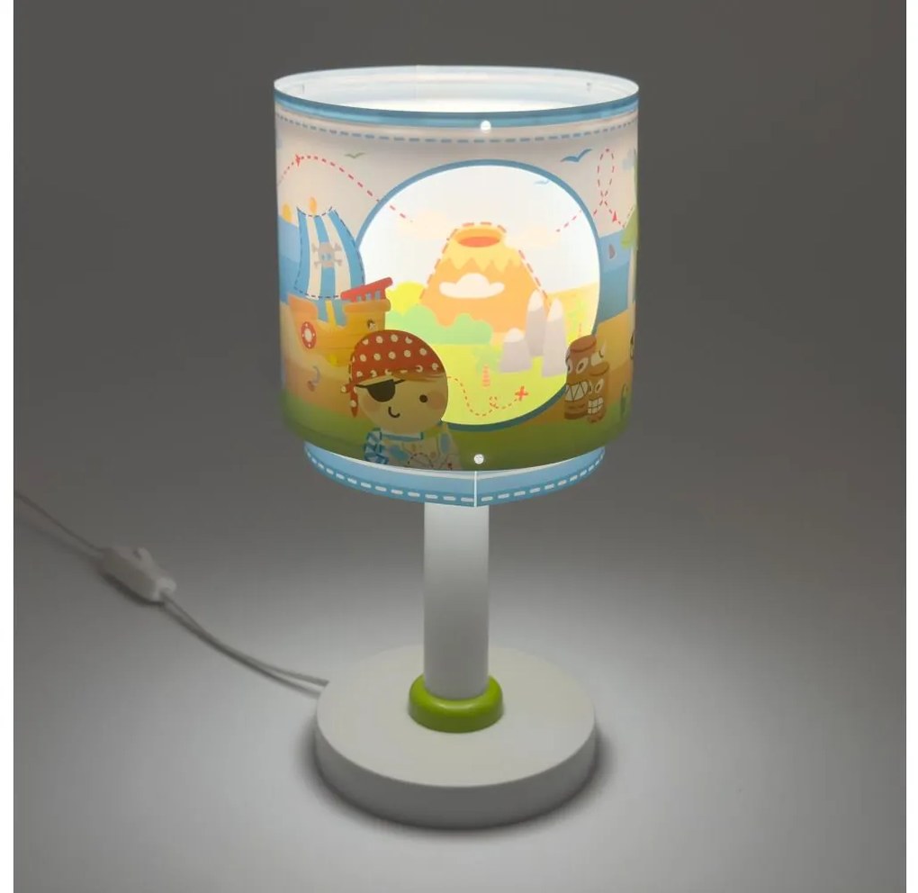 Dalber 60651N - Lampă de veghe LED pentru copii PIRATE ISLAND 1xG4/4W/230V, multicoloră