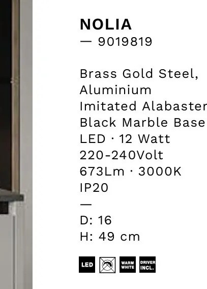 Lampa de masa LED design decorativ NOLIA