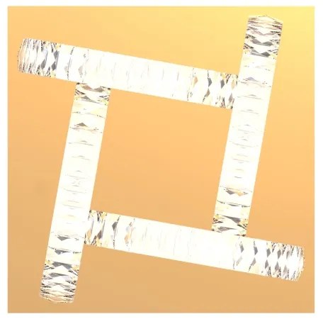 Plafonieră LED Zuma Line MX3274-4-3GT TULA LED/23,5W/230V auriu