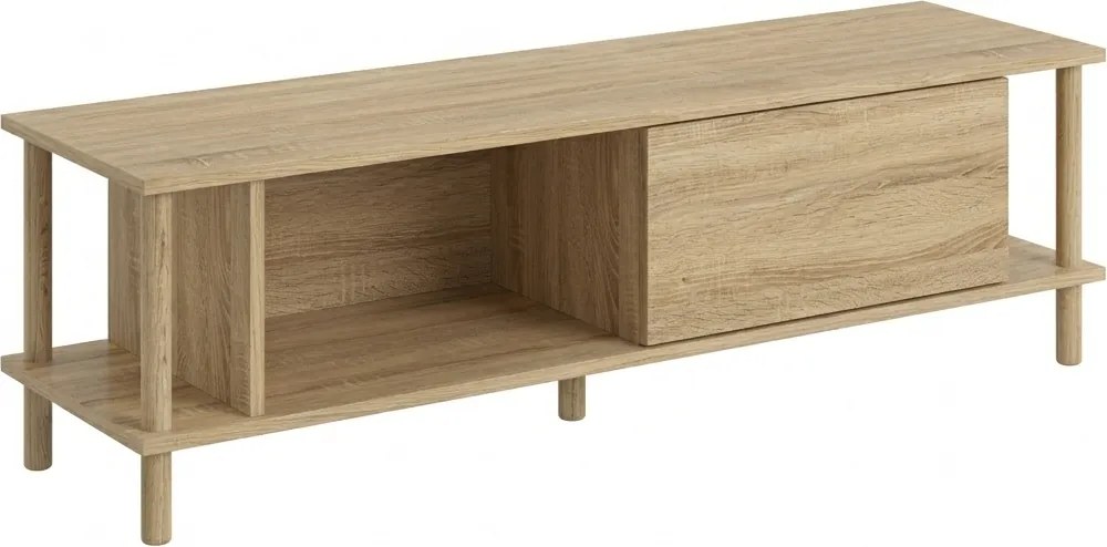 Dulap TV PARIS 150 cm, stejar sonoma