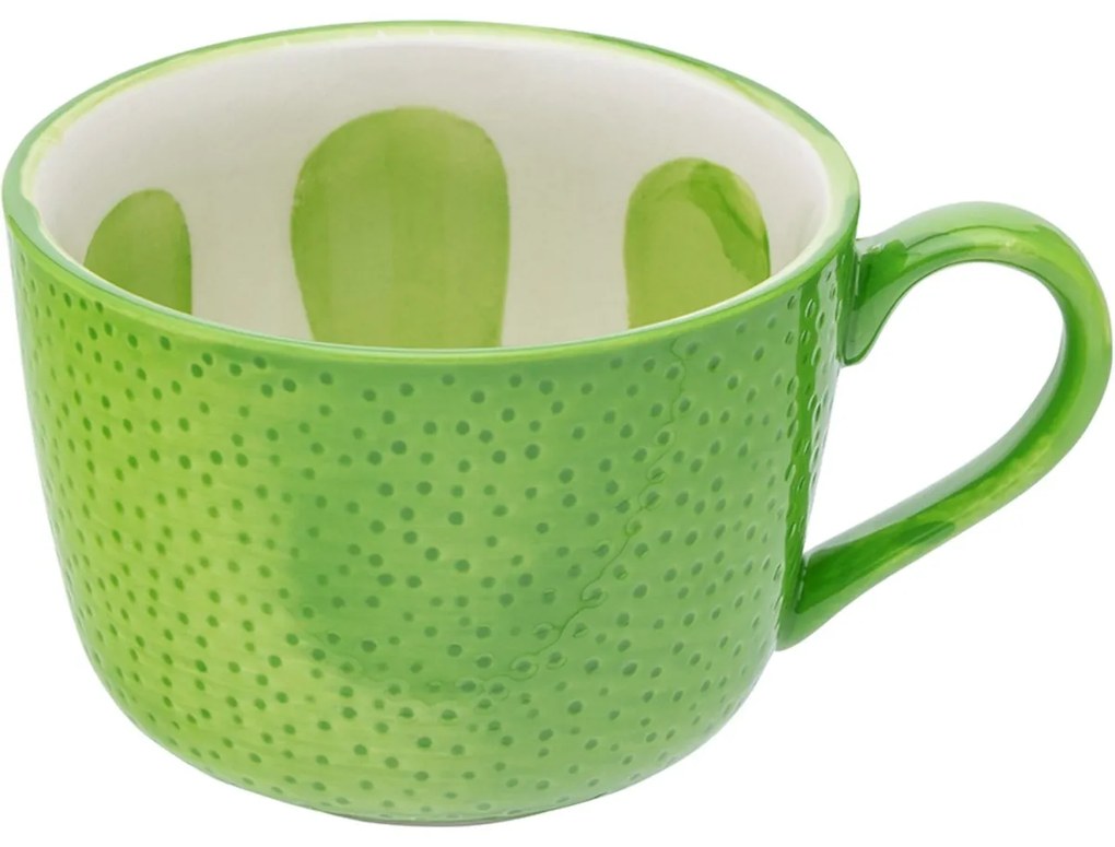 Altom Set de căni jumbo din ceramică Tropicanalime 470 ml, 2 buc.