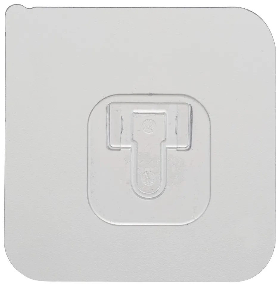 Perie de WC albă autoadezivă din plastic Zalana – Allstar