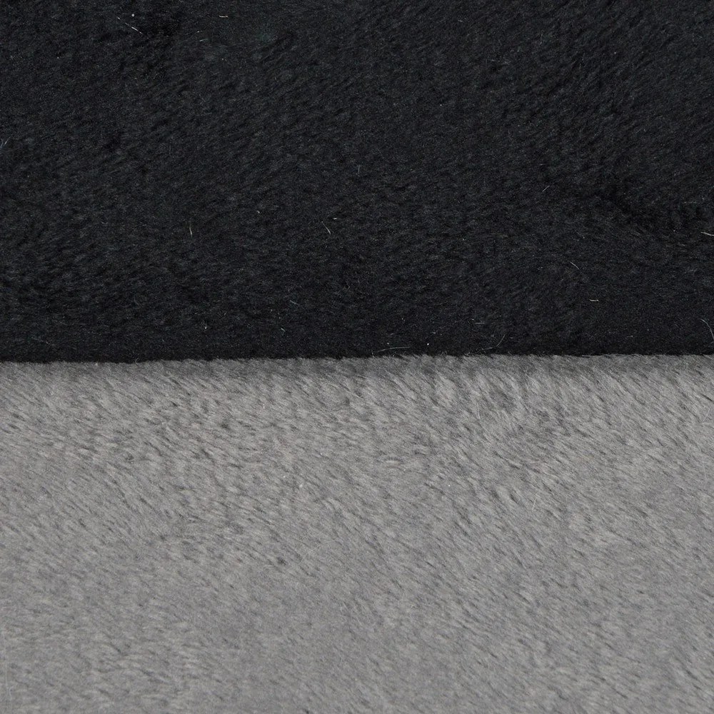 Pat pentru animale de companie gri pentru câini din piele întoarsă ø 50 cm Flakes – Love Story