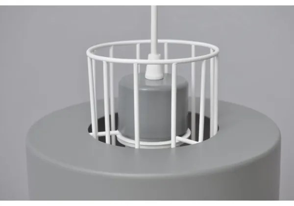 Lustră pe cablu VOLTA 3xE27/15W/230V d. 42 cm gri