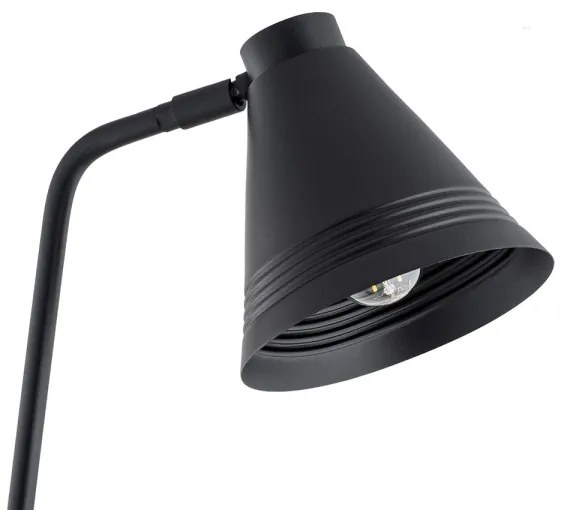 Lampadar AVALONE 1xE27/15W/230V negru Argon 8003