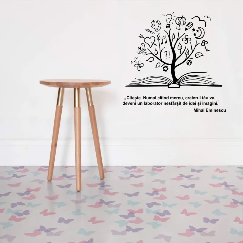 Sticker perete Citeste Mereu