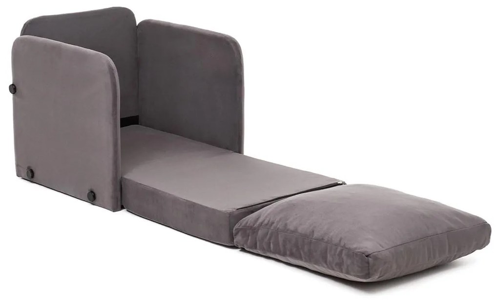 Fotoliu extensibil Sagoretti (gri). Promo -22%. 1107045