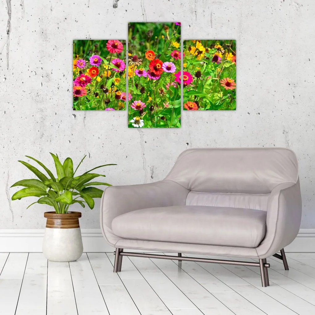 Tablou cu flori de luncă (90x60 cm)