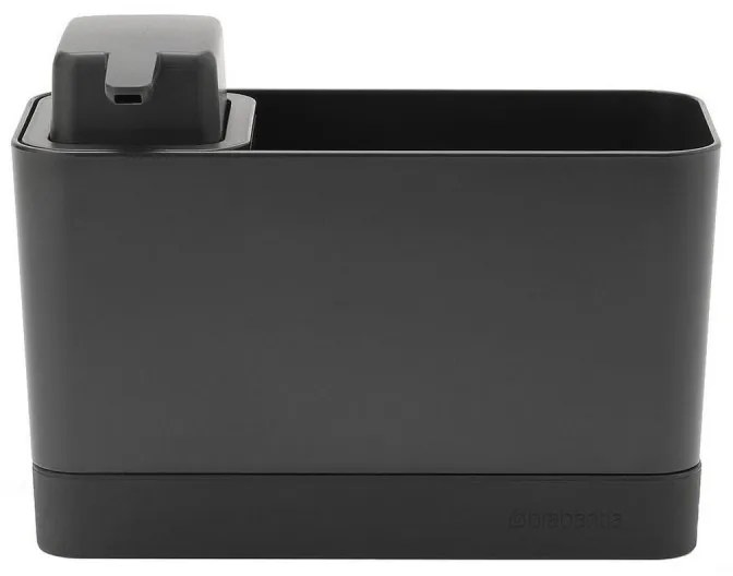 Organizator chiuveta Brabantia SinkSide 1003312, 2 piese, 200 ml, Antiderapant, Gri