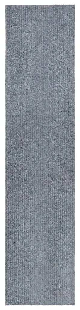 Covor traversa de captare a murdariei albastru gri 100x450 cm albastru si gri, 100 x 450 cm