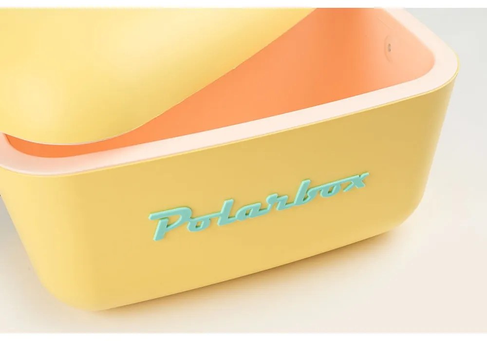 Cutie termoizolantă galbenă 12 l Pop – Polarbox