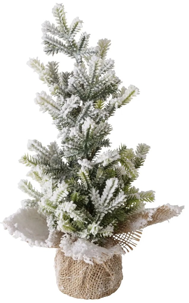 Brad artificial în ghiveci din iută TANNE, 31 cm