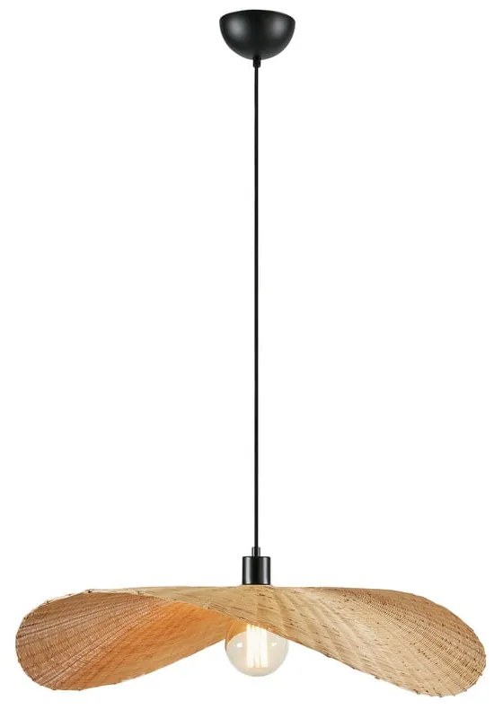 Lustră cu abajur din bambus ø 70 cm Rayo – Markslöjd