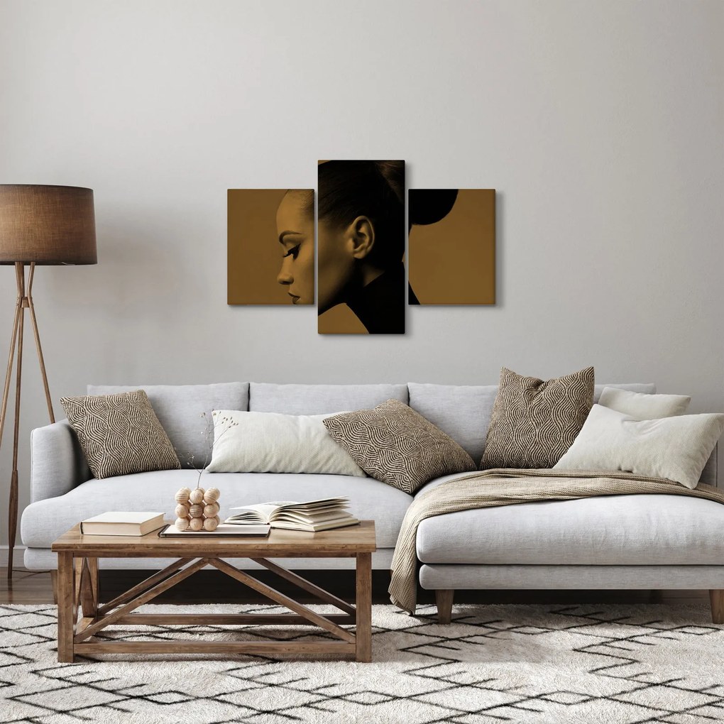 Tablou - Femeie în profil (90x60 cm)