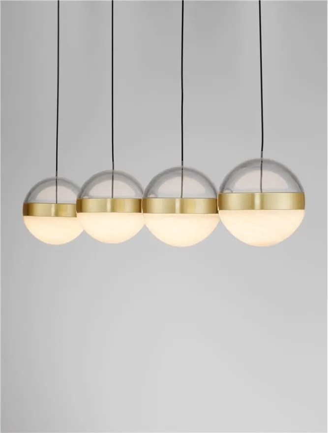 Lustra cu 4 Pendule LED stil modern ALAZ