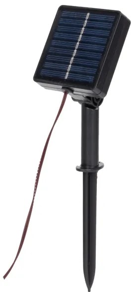 Instalație LED solară Aigostar 72xLED/4m IP65 300 mAh alb cald ramuri