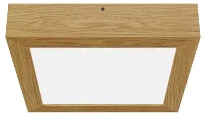 Plafonieră LED QUADRA LED/24W/230V stejar APLED