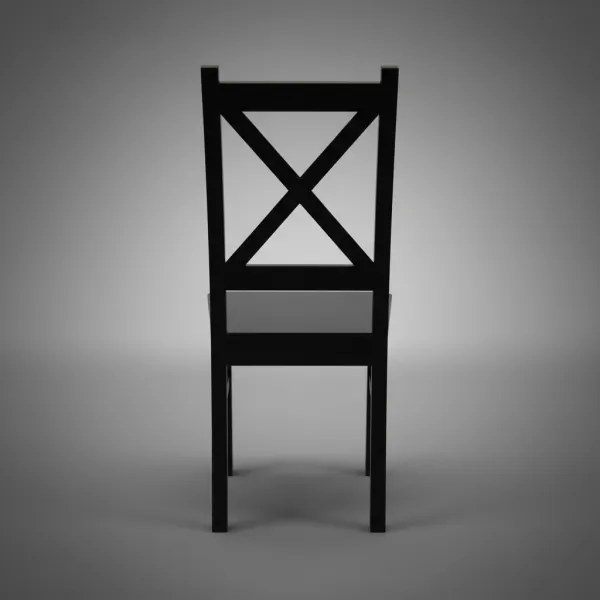 Scaun de sufragerie NATE negru