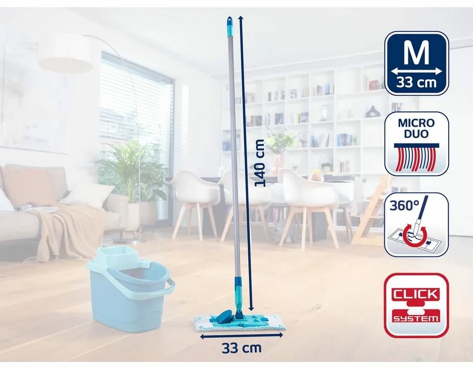 Mop Leifheit PowerClean M micro duo 55511