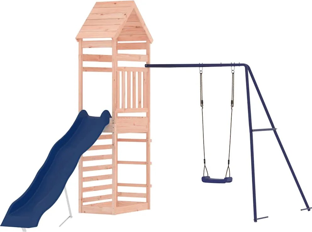 vidaXL Set de joacă pentru exterior, lemn masiv de douglas