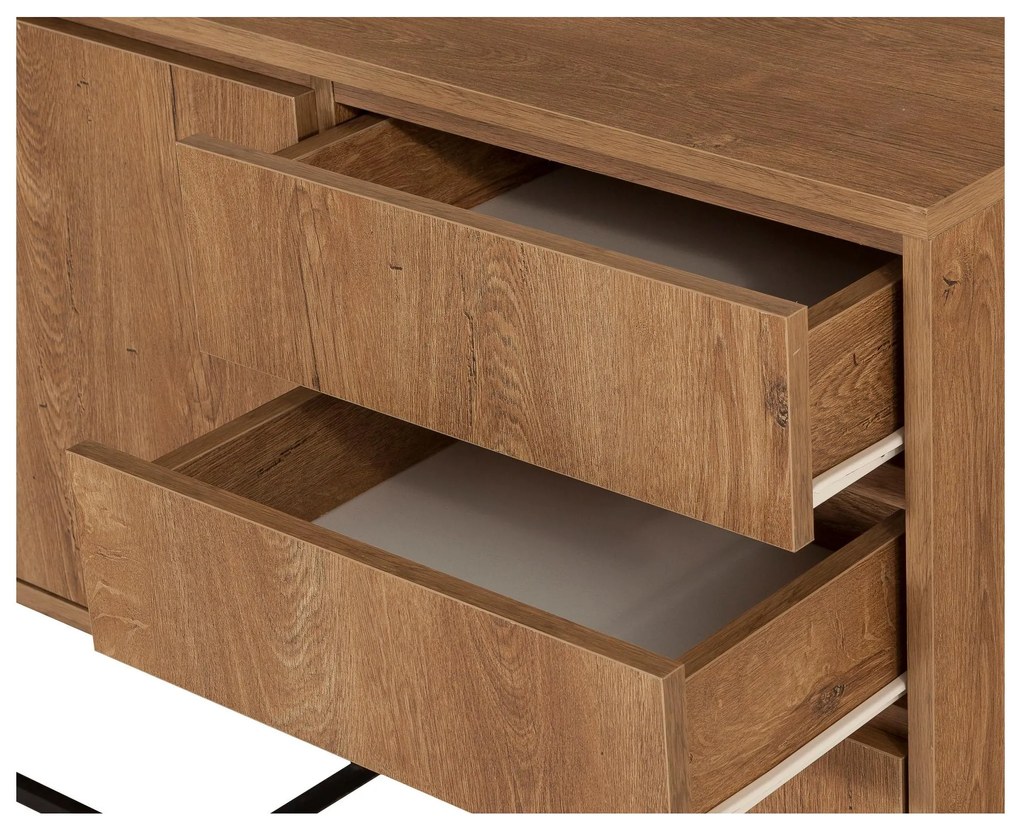 Mobilier living Lexuna 15 (Nuc + Negru). 1088966