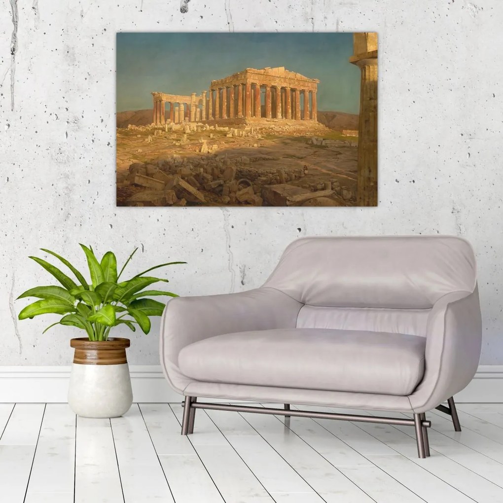 Tablou - Frederic Edwin Church, The Parthenon, reproducere (90x60 cm)