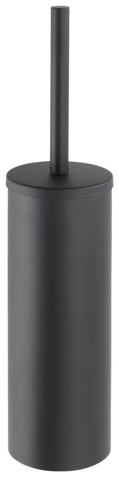 Perie WC oțel inoxidabil Wenko Bosio Black Closed Form
