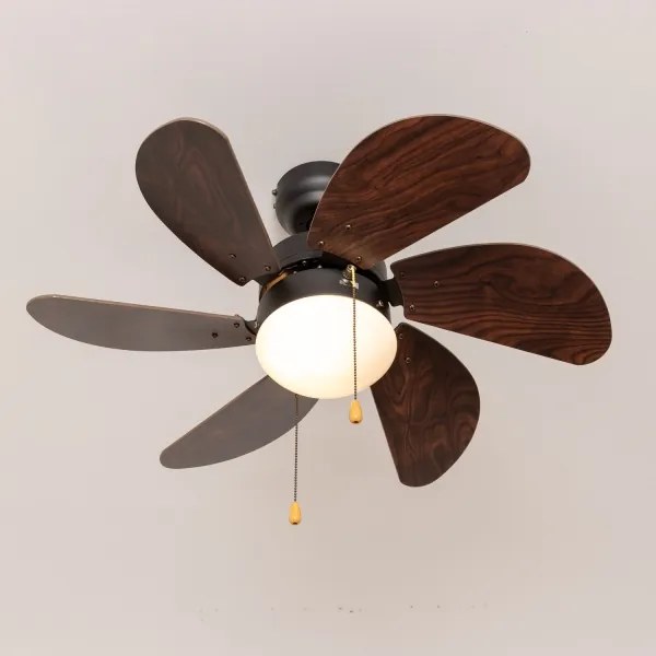 Ventilator de tavan ZEVENTI FAMARA 1xE14/60W/230V