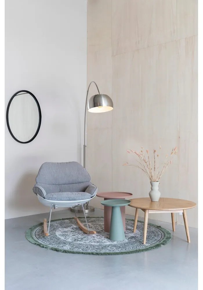 Măsuță auxiliară rotundă din metal ø 34,5 cm Ringar – White Label