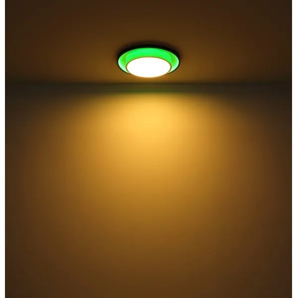 Plafonieră LED RGBW dimabilă MORGAN LED/21W/230V Globo 41390-21 + telecomandă